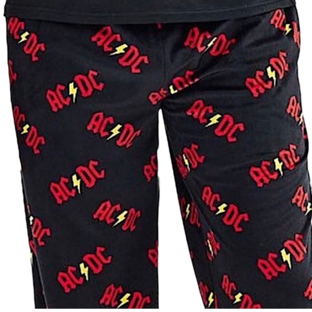 ACDC Mens Minky Fleece Pants.